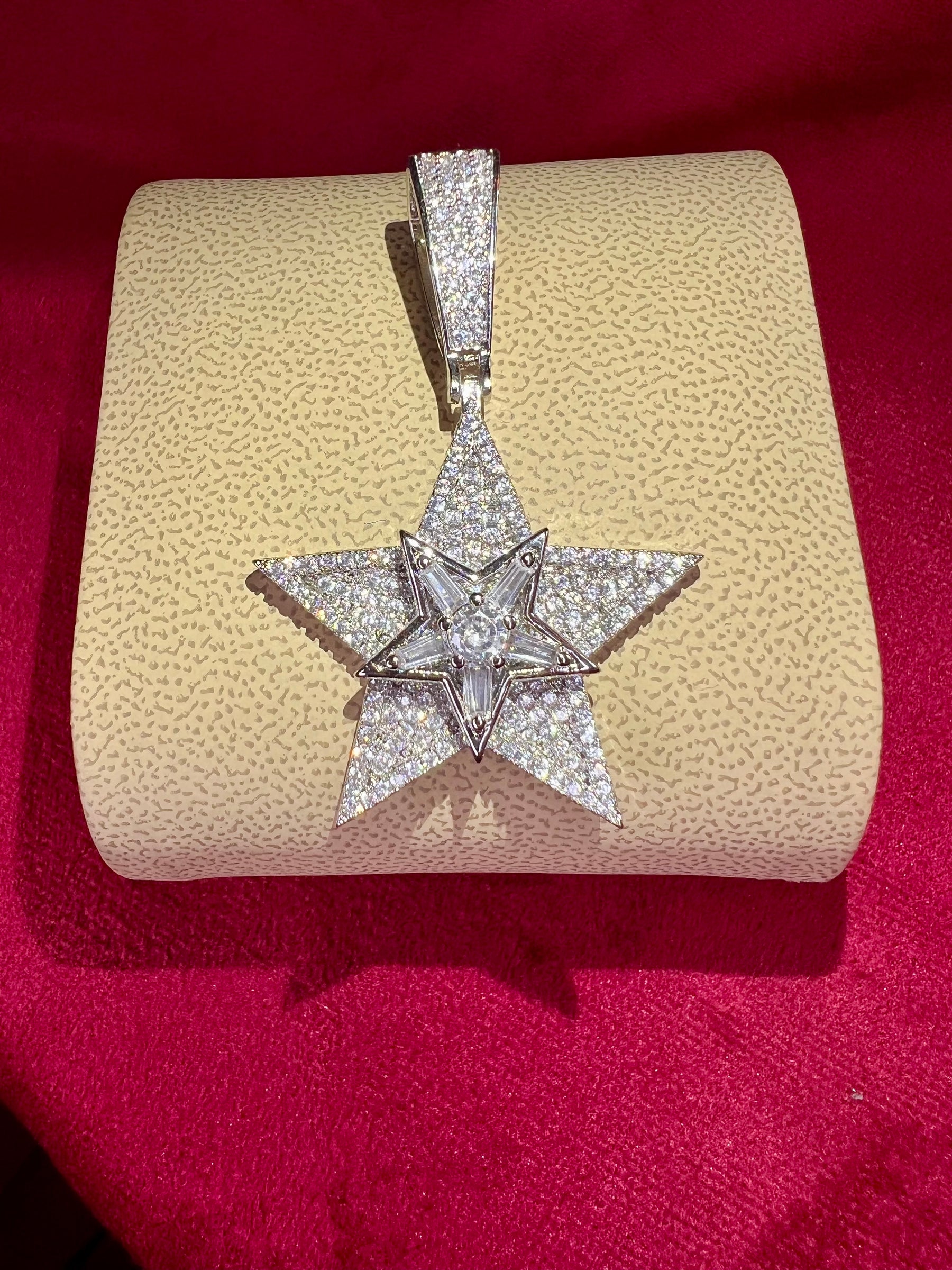 Colgante de estrella Giratoria