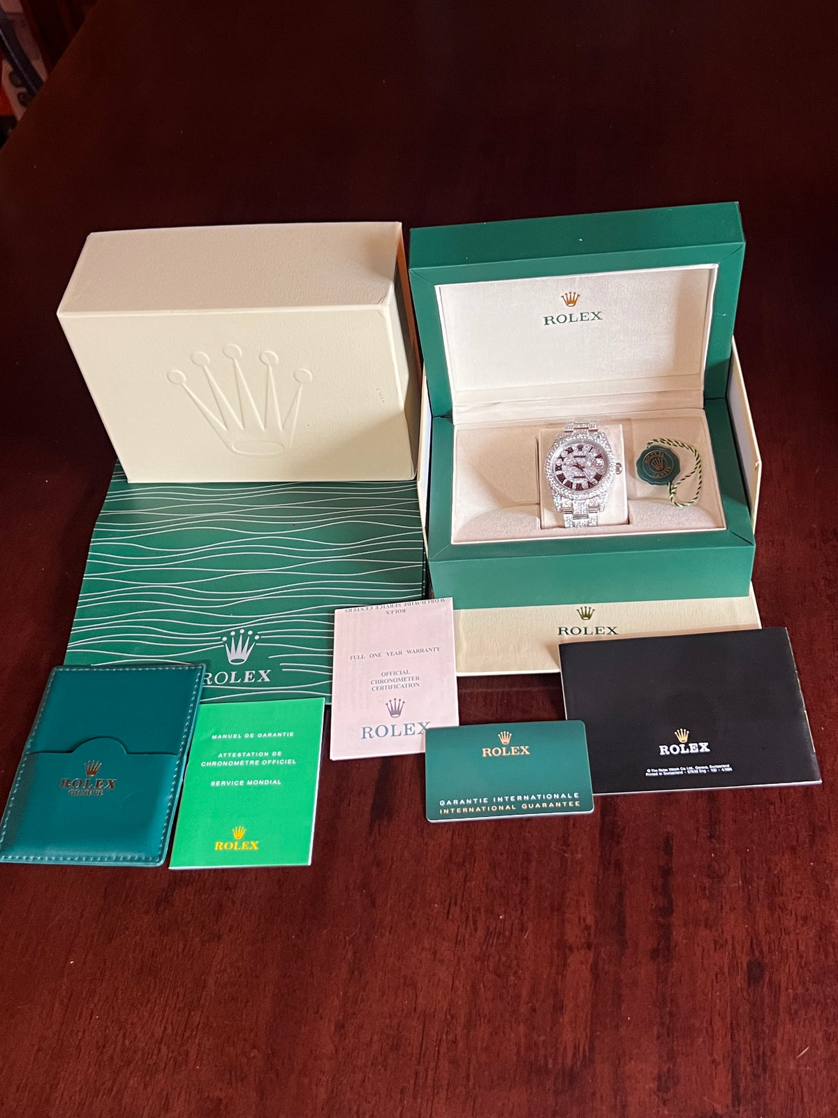 Datejust moissanita