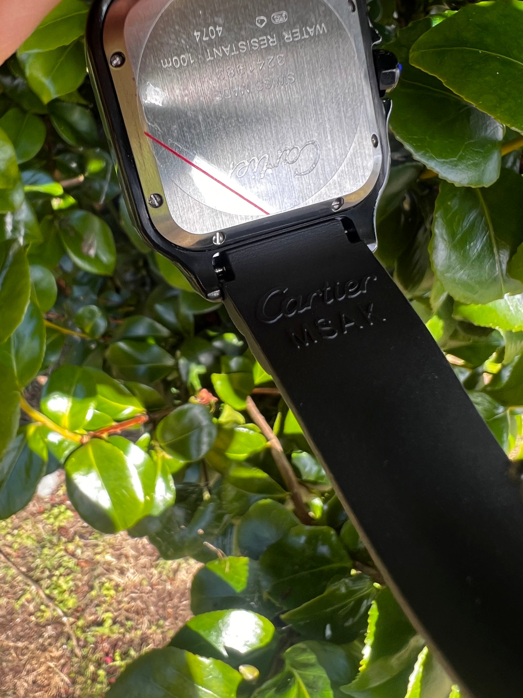 Cartier Santos Black