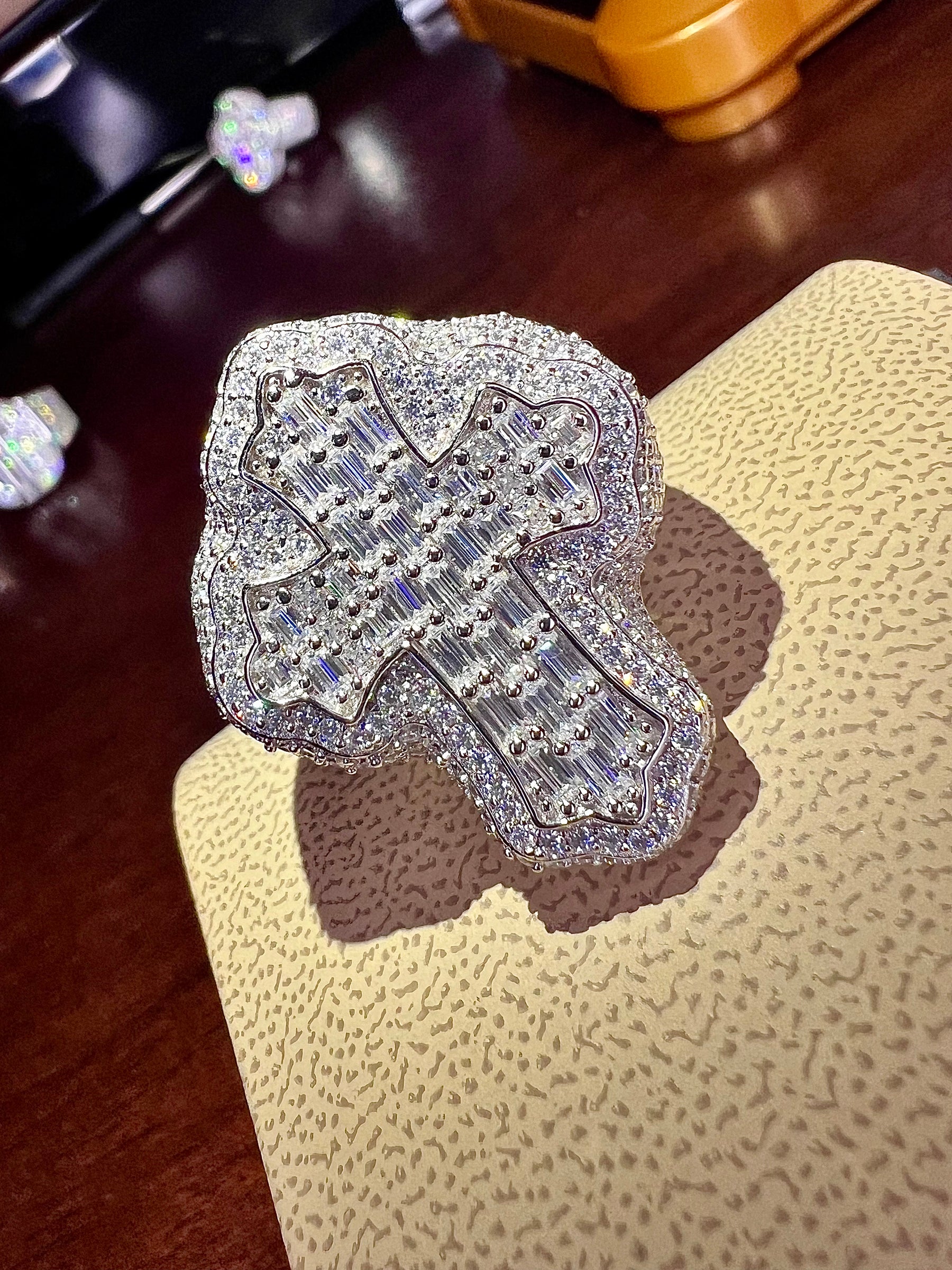 Anillo moissanita Vvs