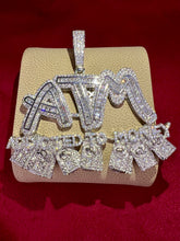 Colgante ATM Iced Out blanco