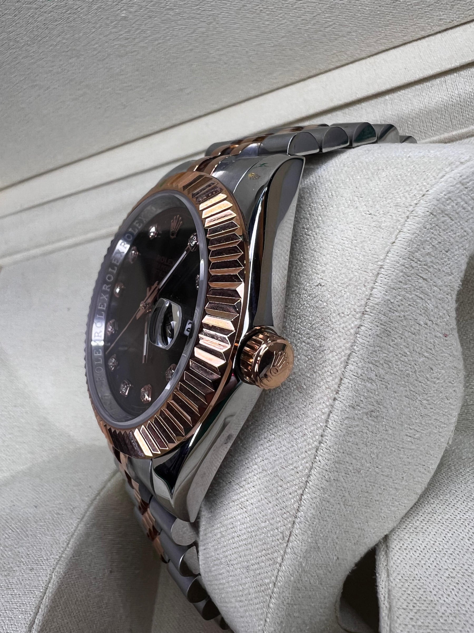 Reloj R. Datejust café