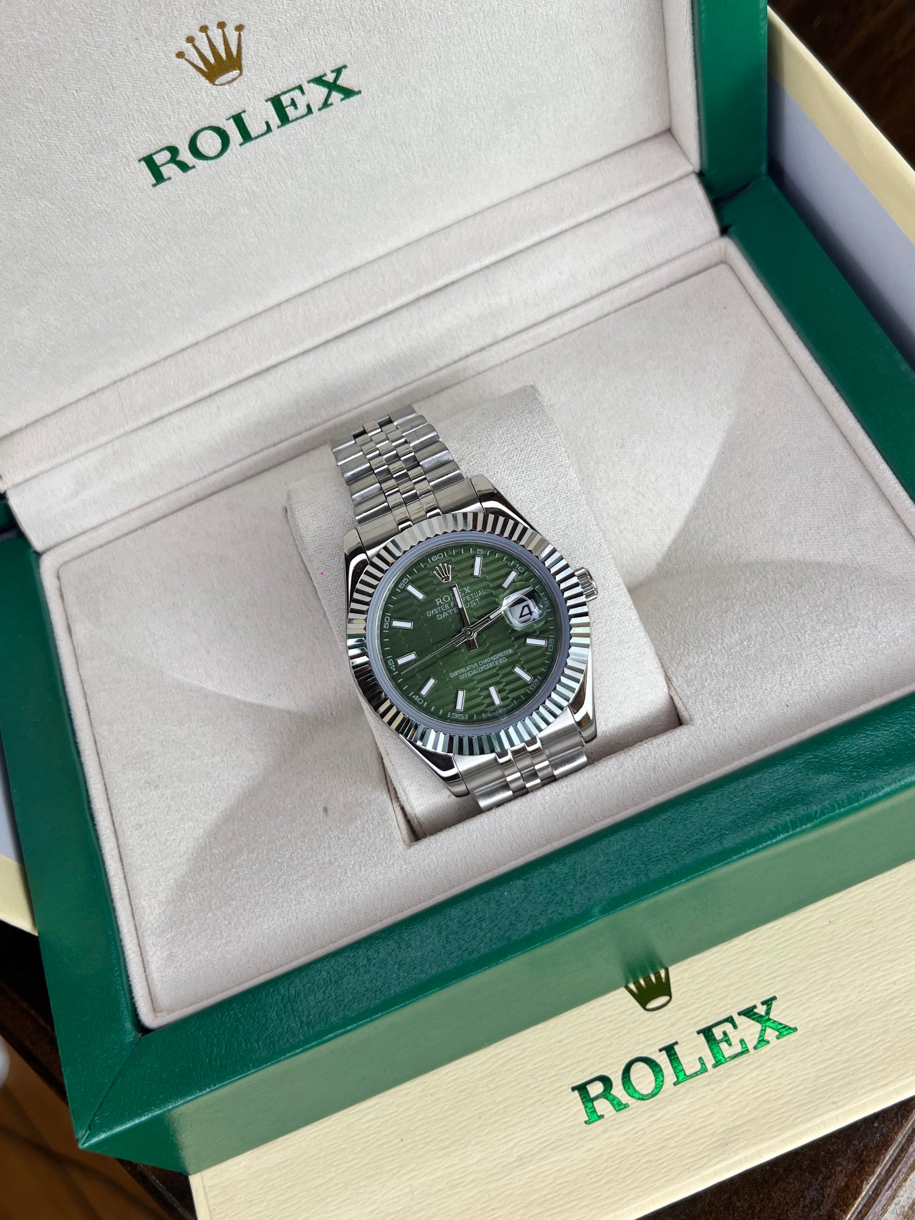 DATEJUST GREEN