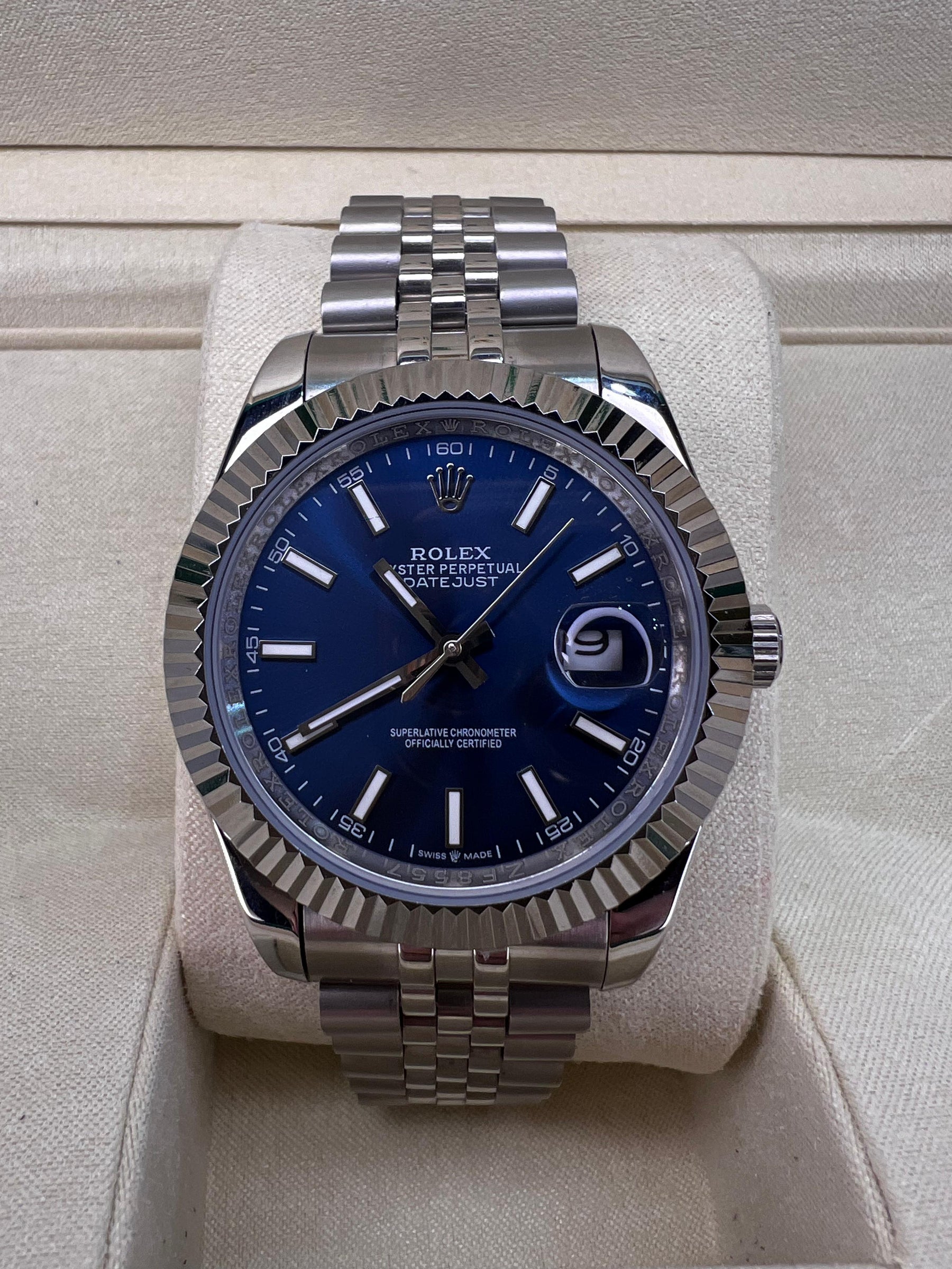 Reloj R. Datejust Azul