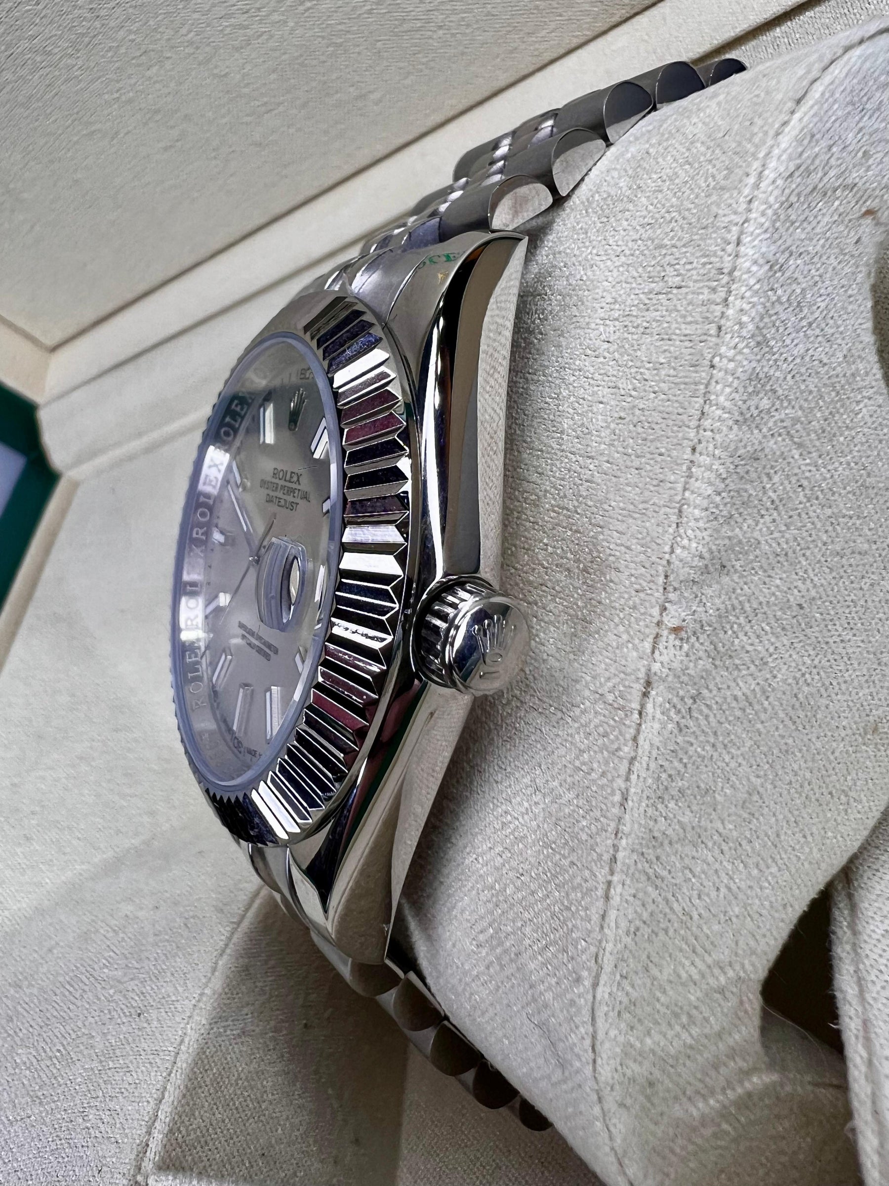 Reloj R. Datejust Plateado