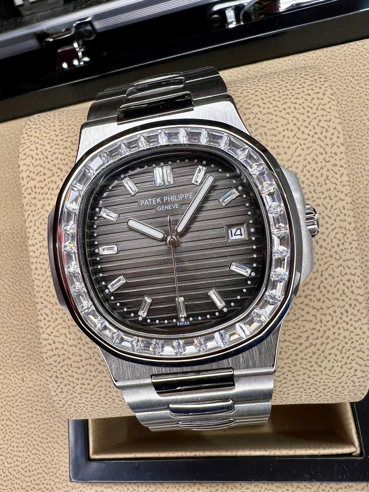 Nautilus con piedras