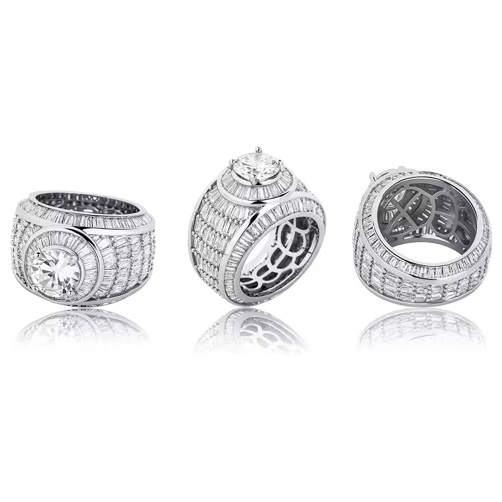 Anillo baguette