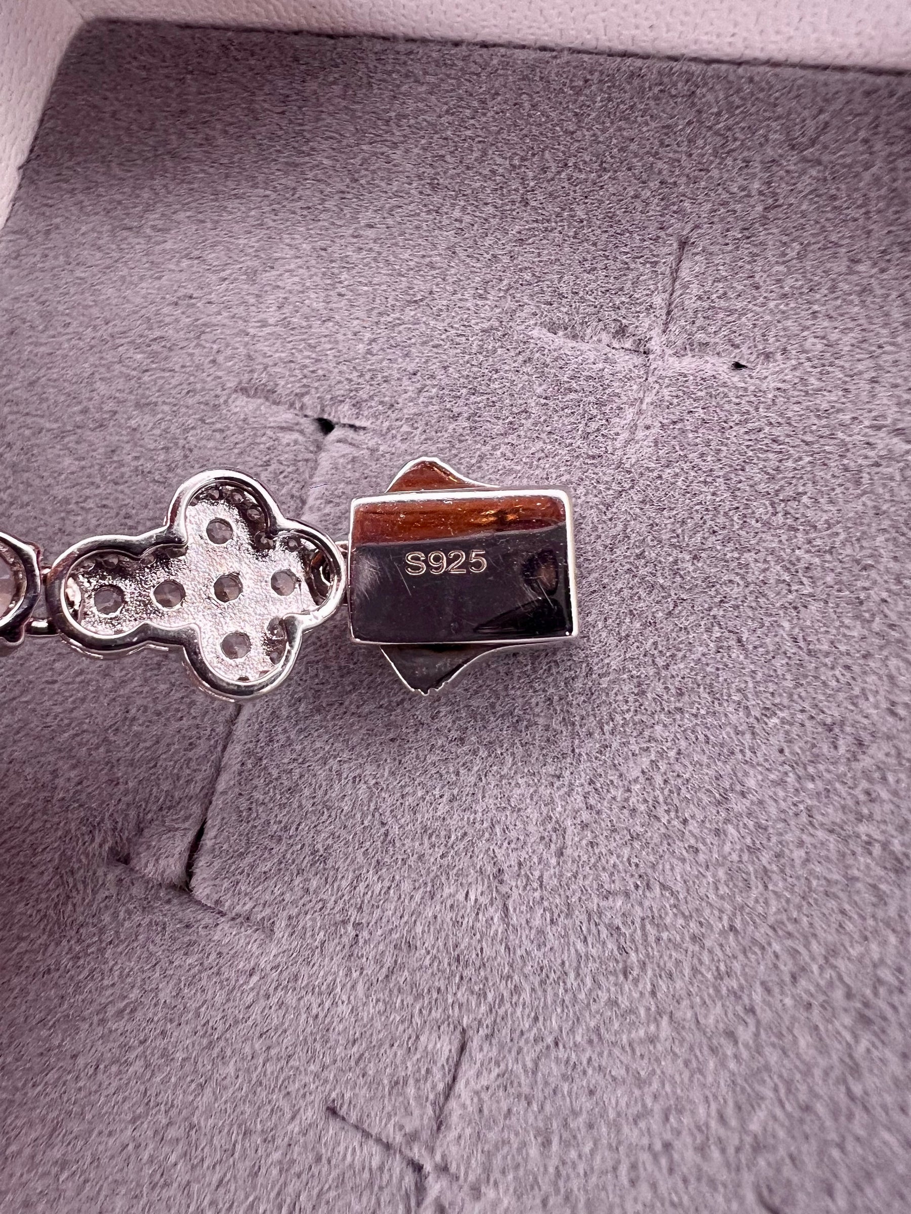 Tennis cross con piedras redondas 10mm