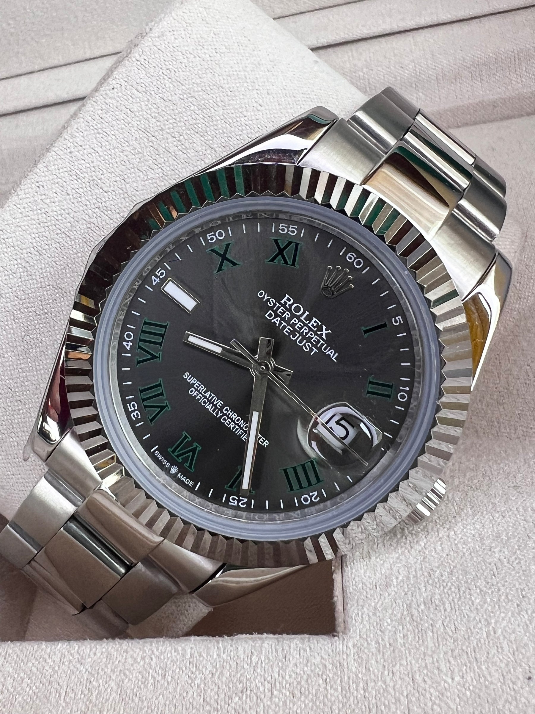 Datejust con números romanos