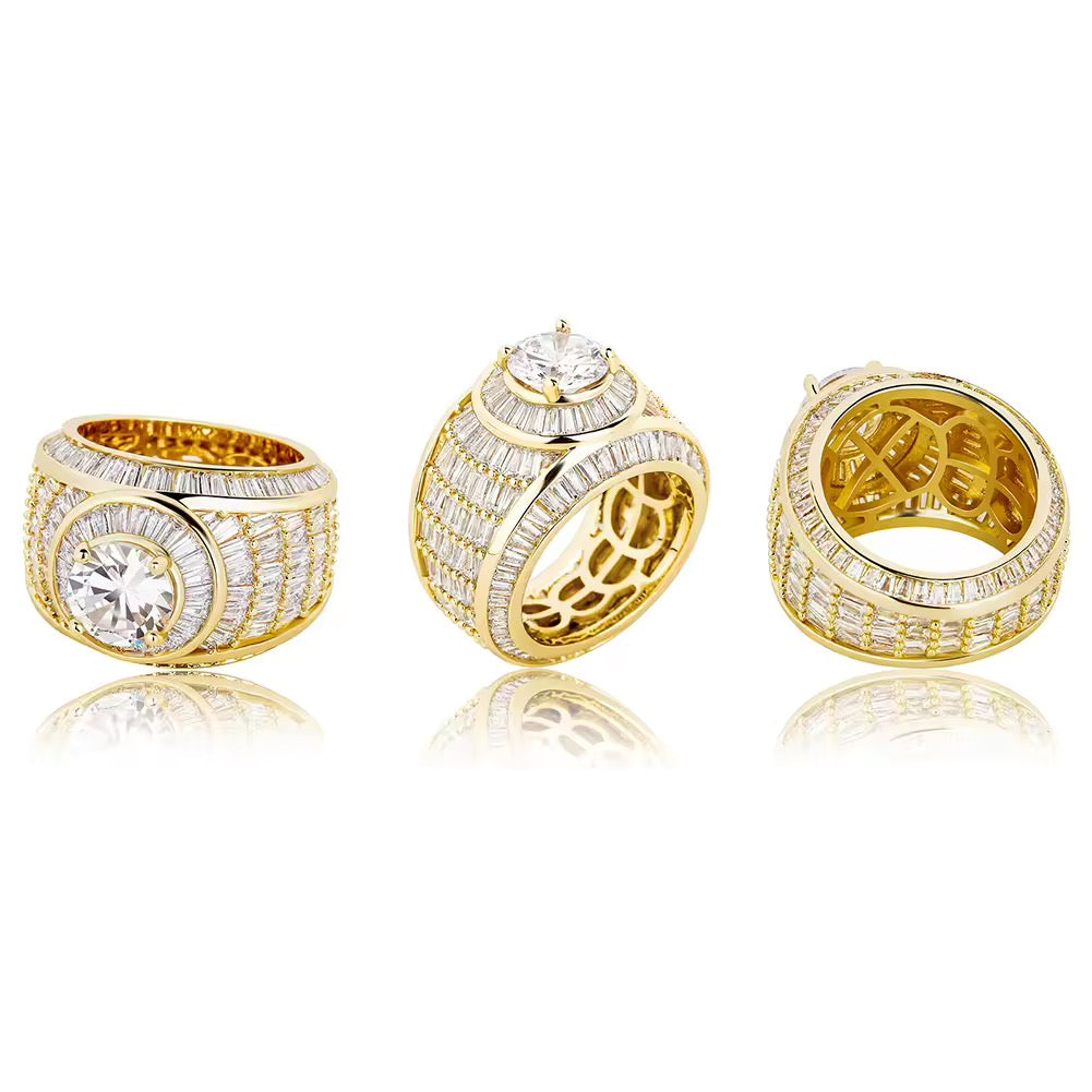 Anillo baguette