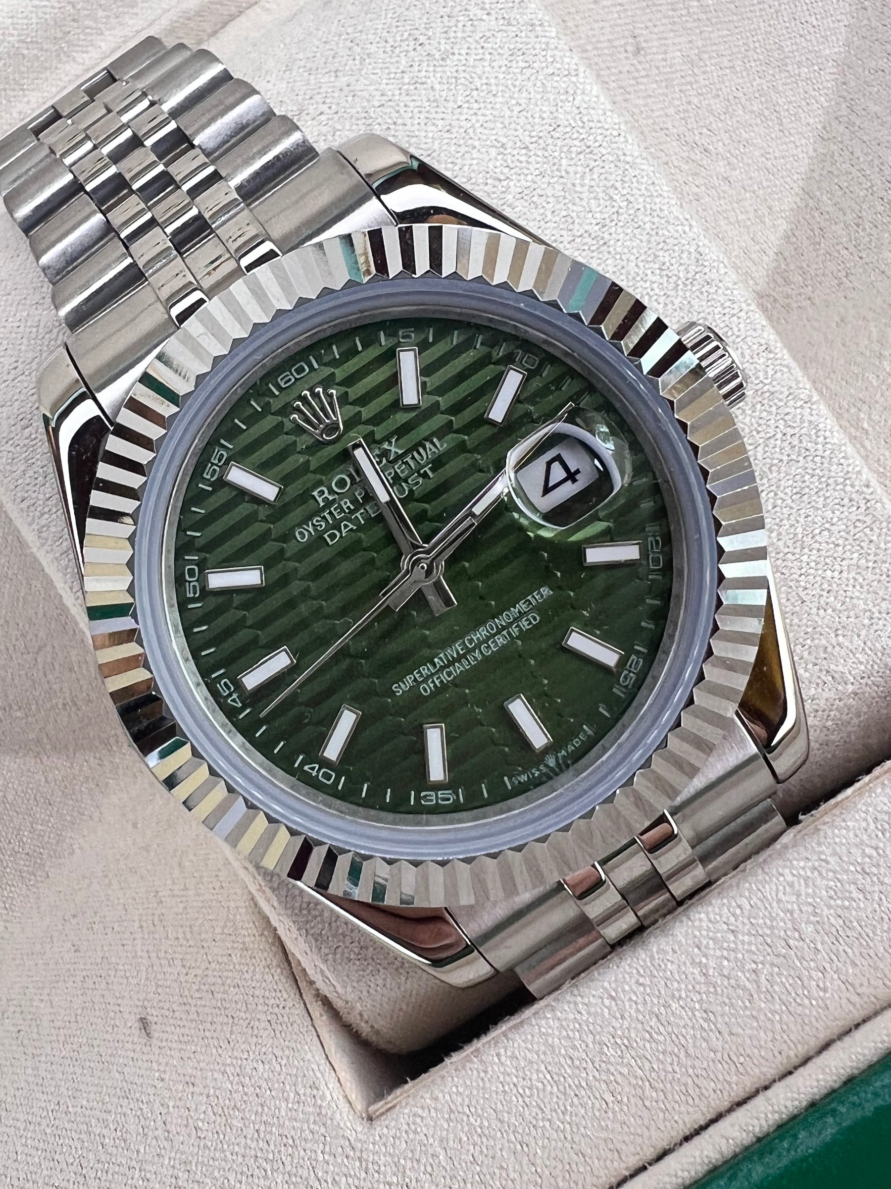 DATEJUST GREEN