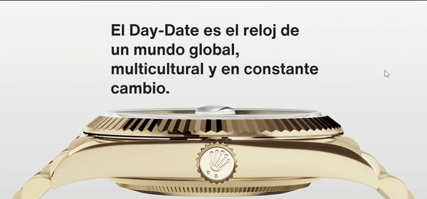 Reloj R. Day-Date Rose Gold