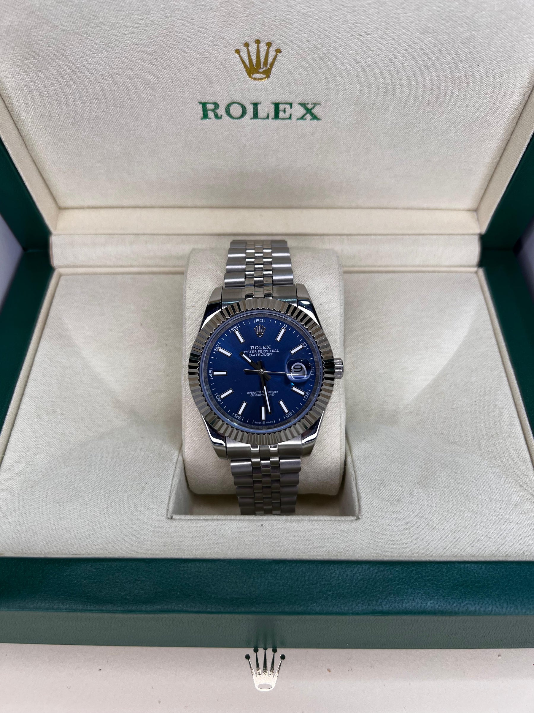 Reloj R. Datejust Azul