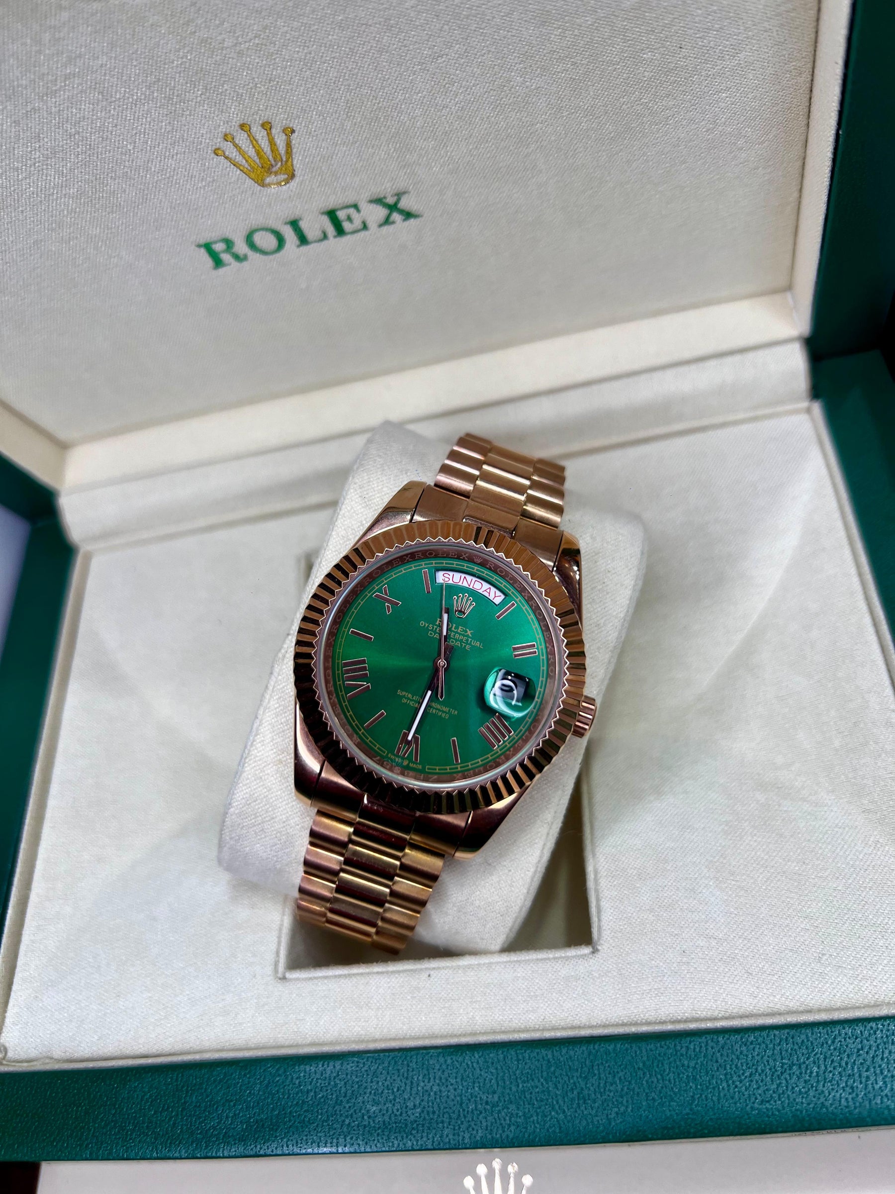 Reloj R. Day-Date Rose Gold