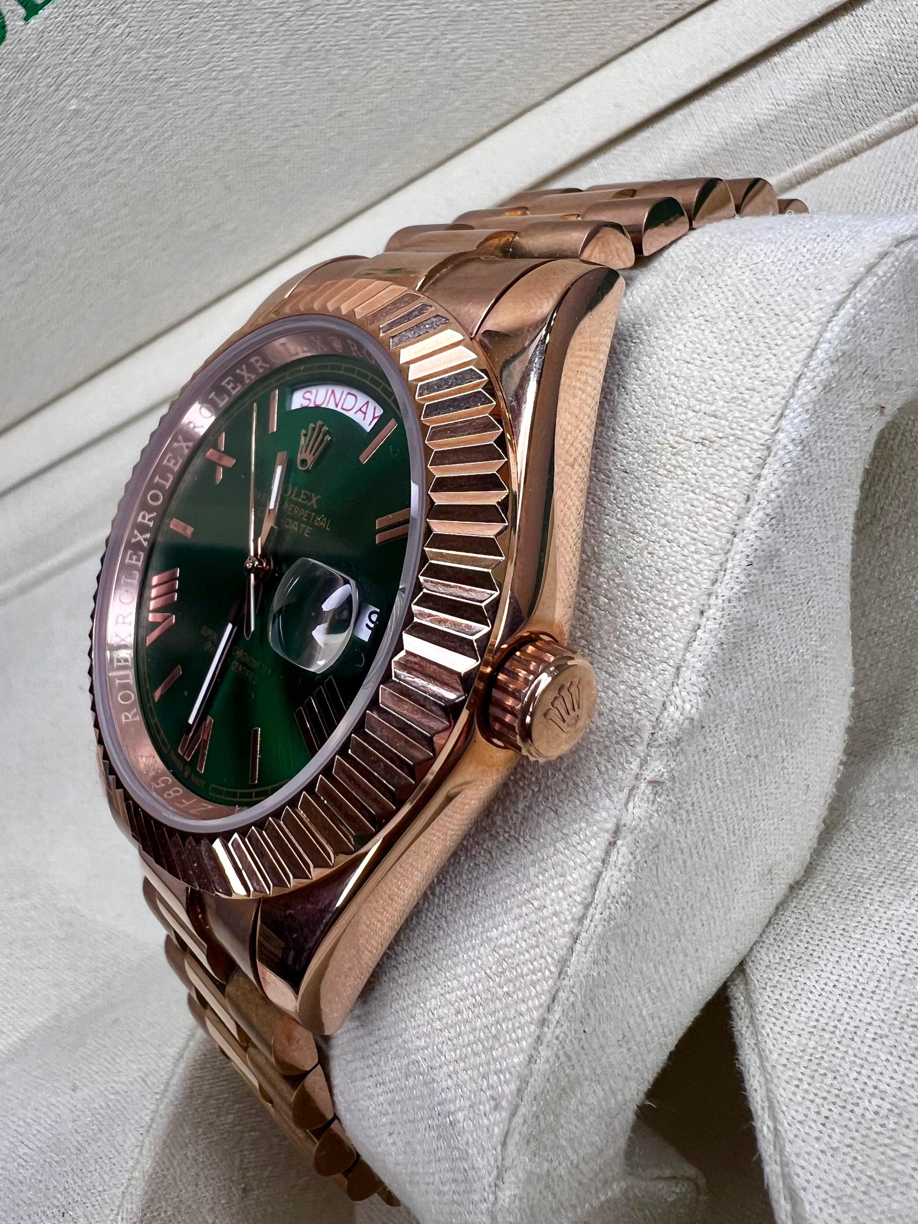 Reloj R. Day-Date Rose Gold