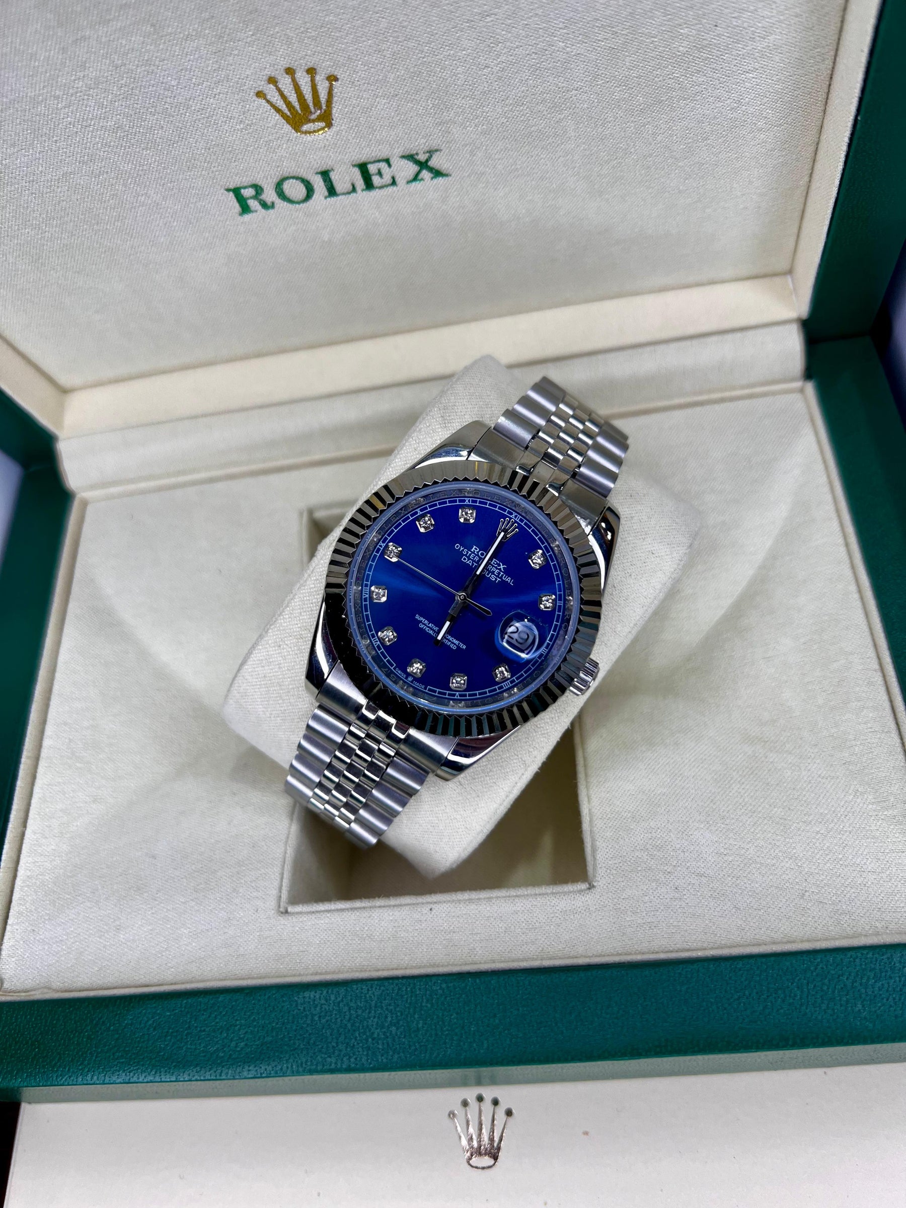 Datejust con cristal