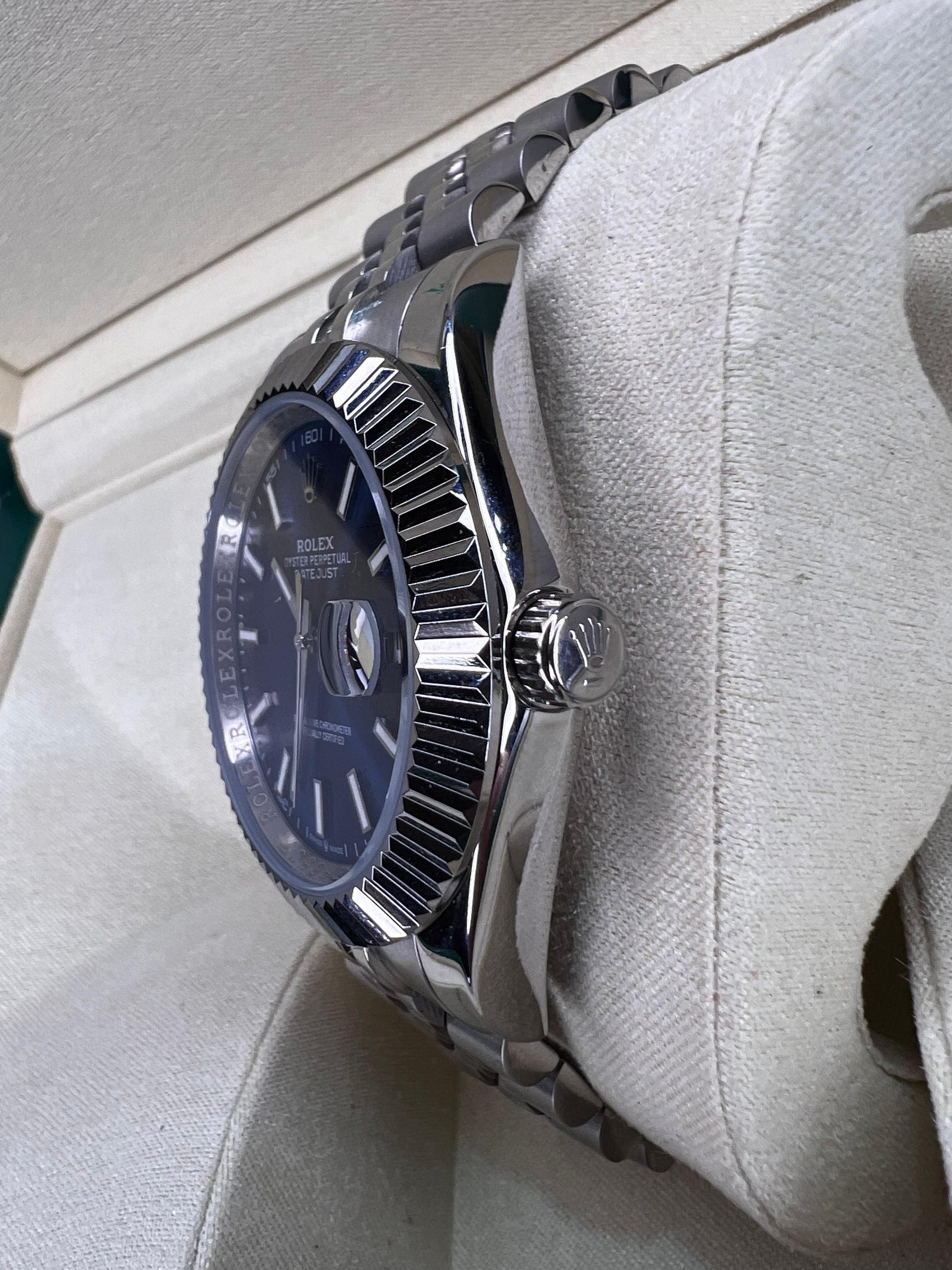 Reloj R. Datejust Azul