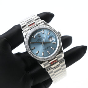 Day-Date Ice Blue – 36 mm