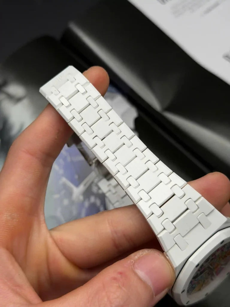 Audemars Piguet Royal Oak 41 mm White Ceramic “Murakami Edition