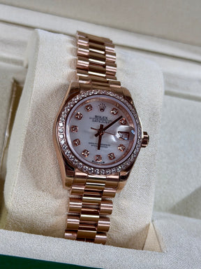 Datejust Lady Everose – Esfera Nácar