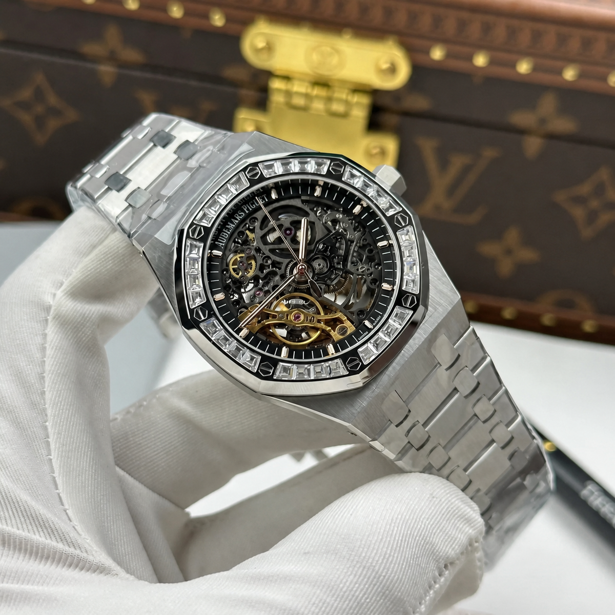 Royal Oak Double Balance Openworked Baguette – 41 mm
