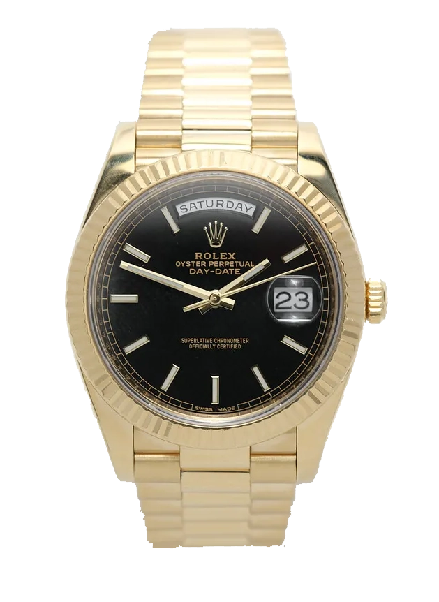 Day-Date 40 – Esfera Negra