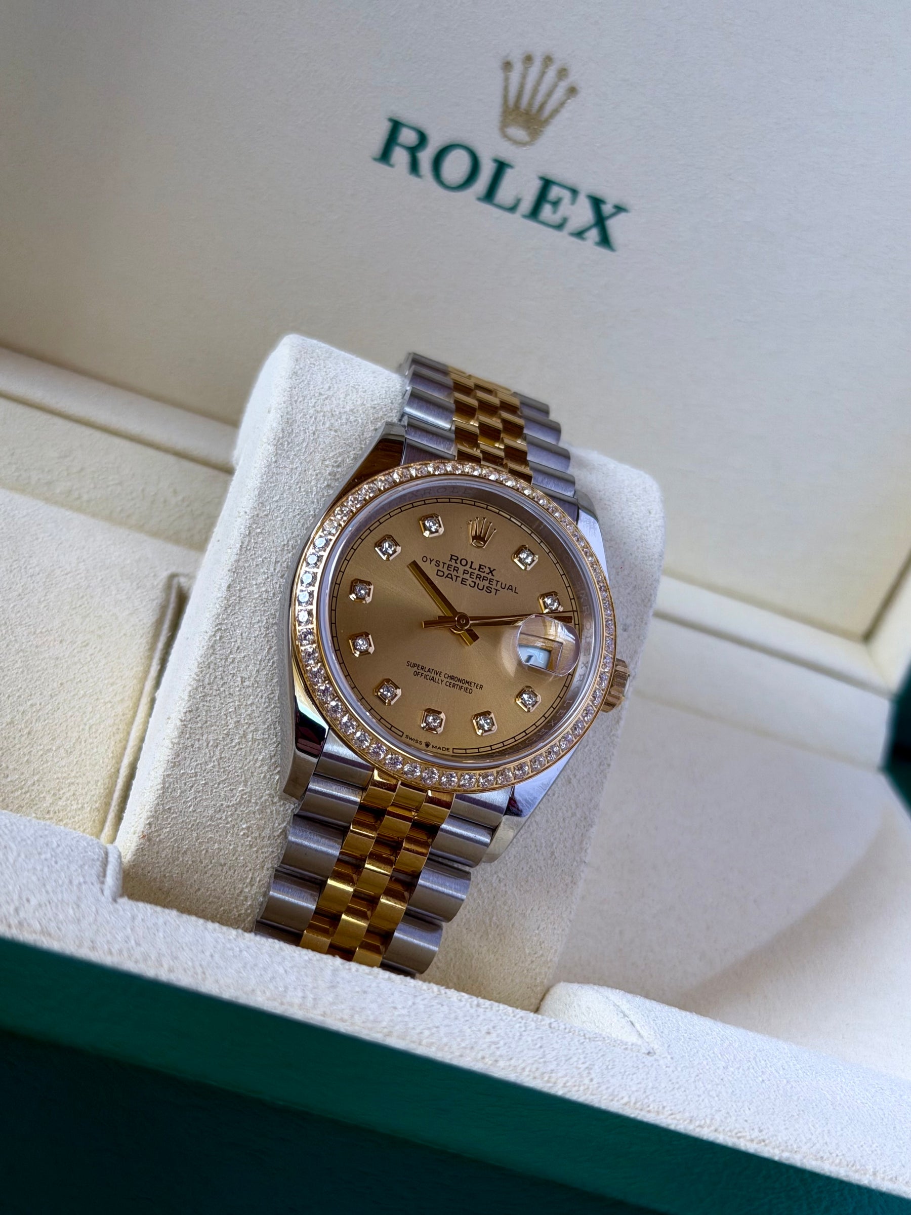 Datejust Bicolor Champagne