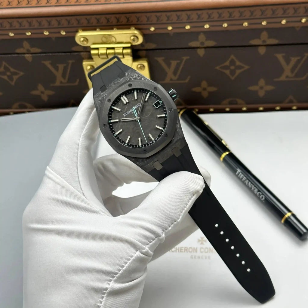 Royal Oak 15500 DiW Voidline AQUA Carbon