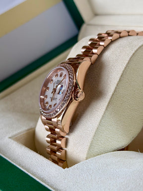 Datejust Lady Everose – Esfera Nácar