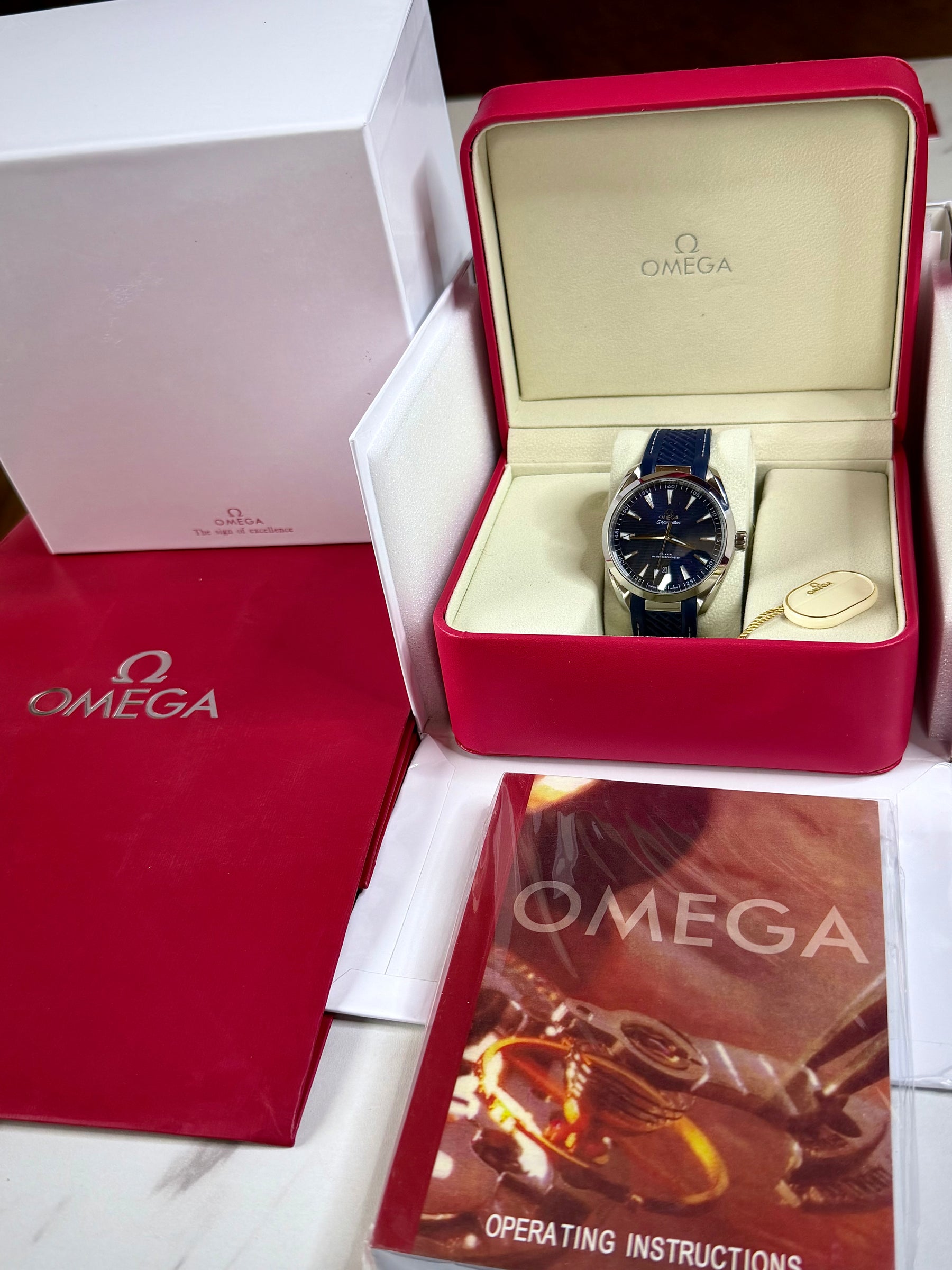 Seamaster Aqua Terra – Blue Dial Automatic