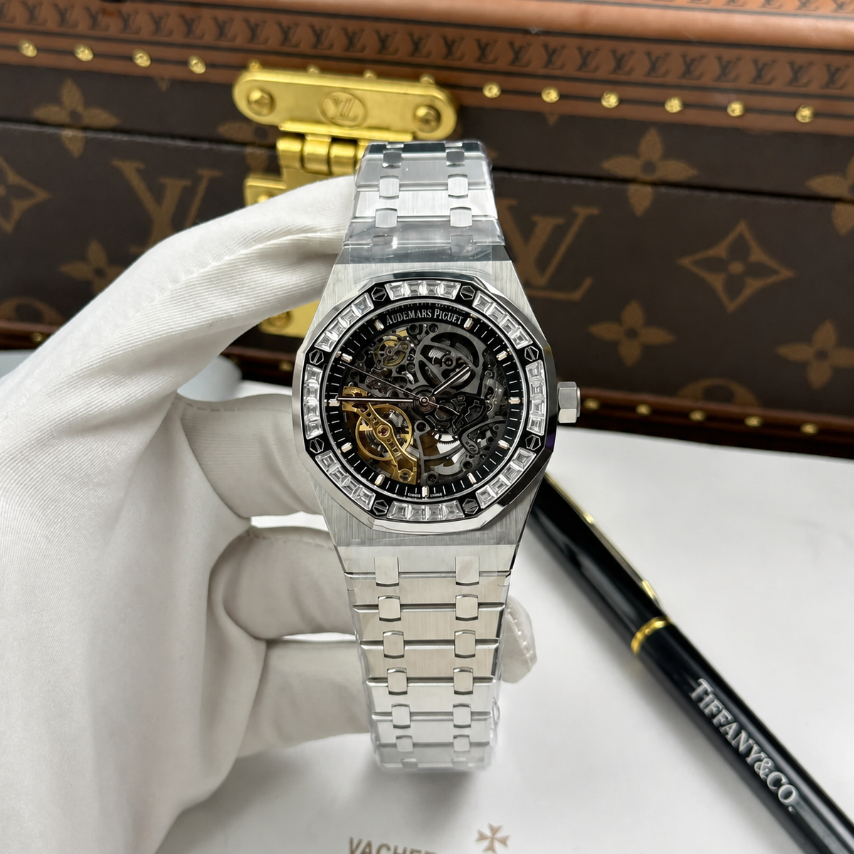 Royal Oak Double Balance Openworked Baguette – 41 mm