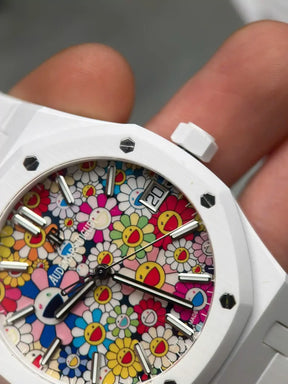 Audemars Piguet Royal Oak 41 mm White Ceramic “Murakami Edition