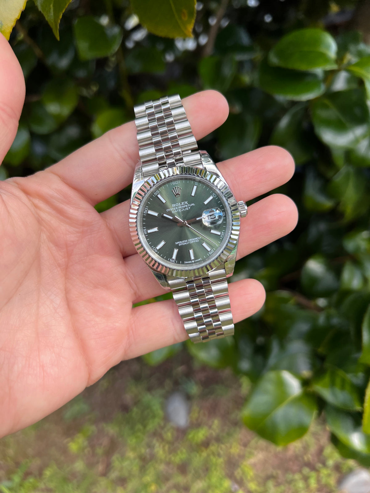 Datejust green
