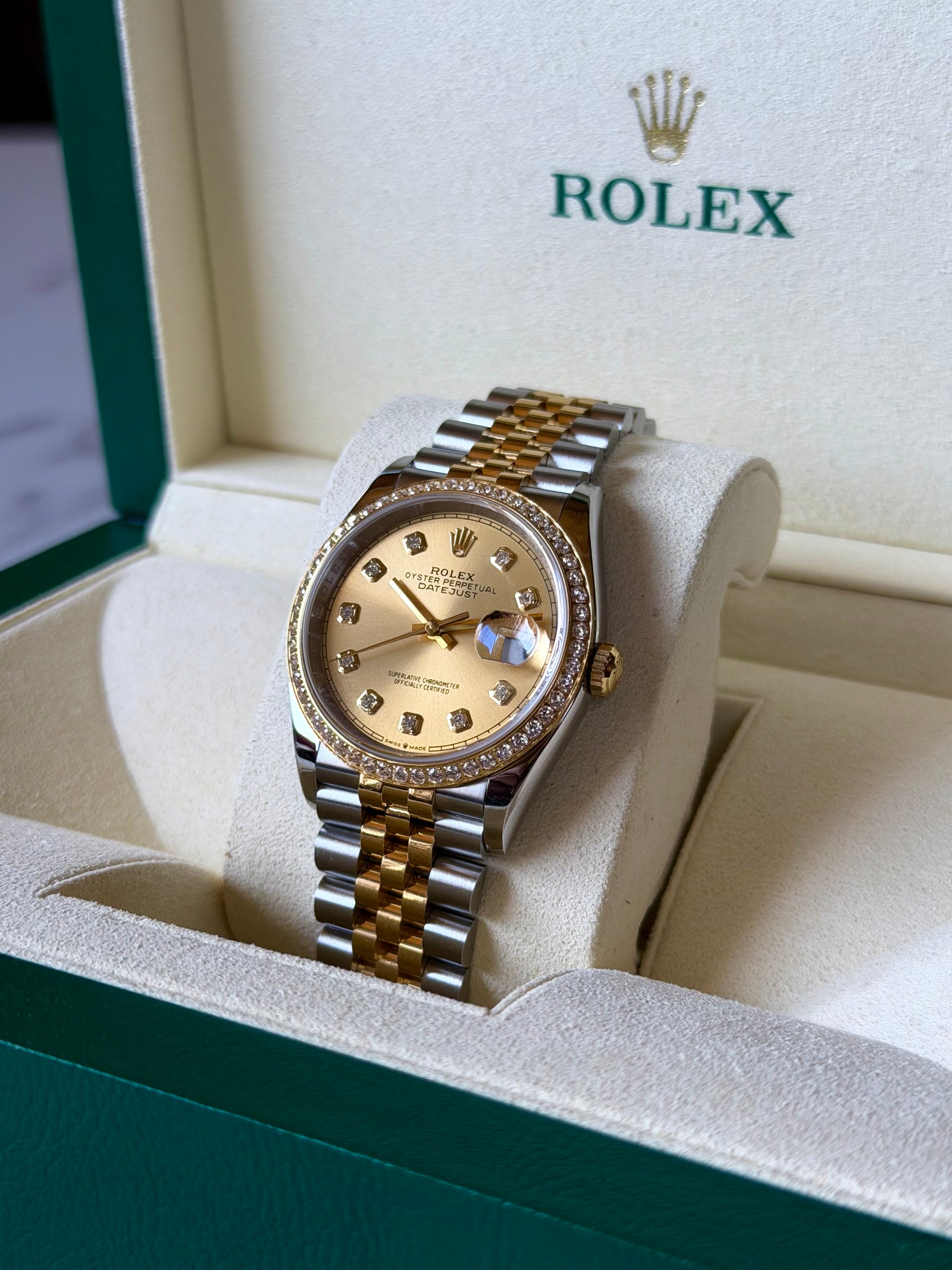 Datejust Bicolor Champagne