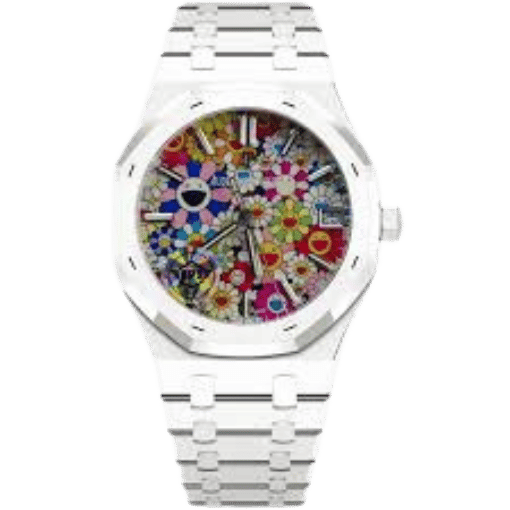 Audemars Piguet Royal Oak 41 mm White Ceramic “Murakami Edition