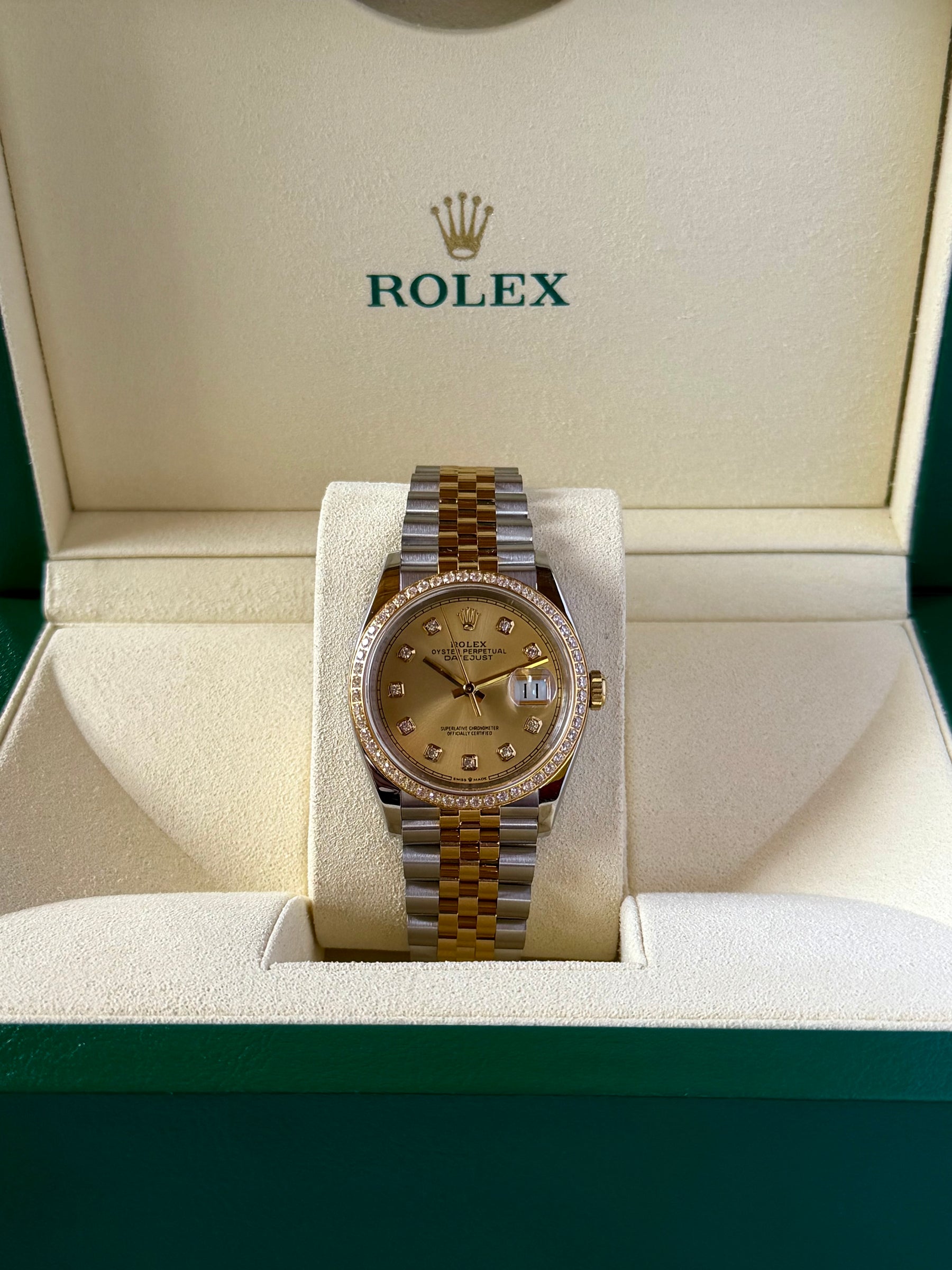Datejust Bicolor Champagne
