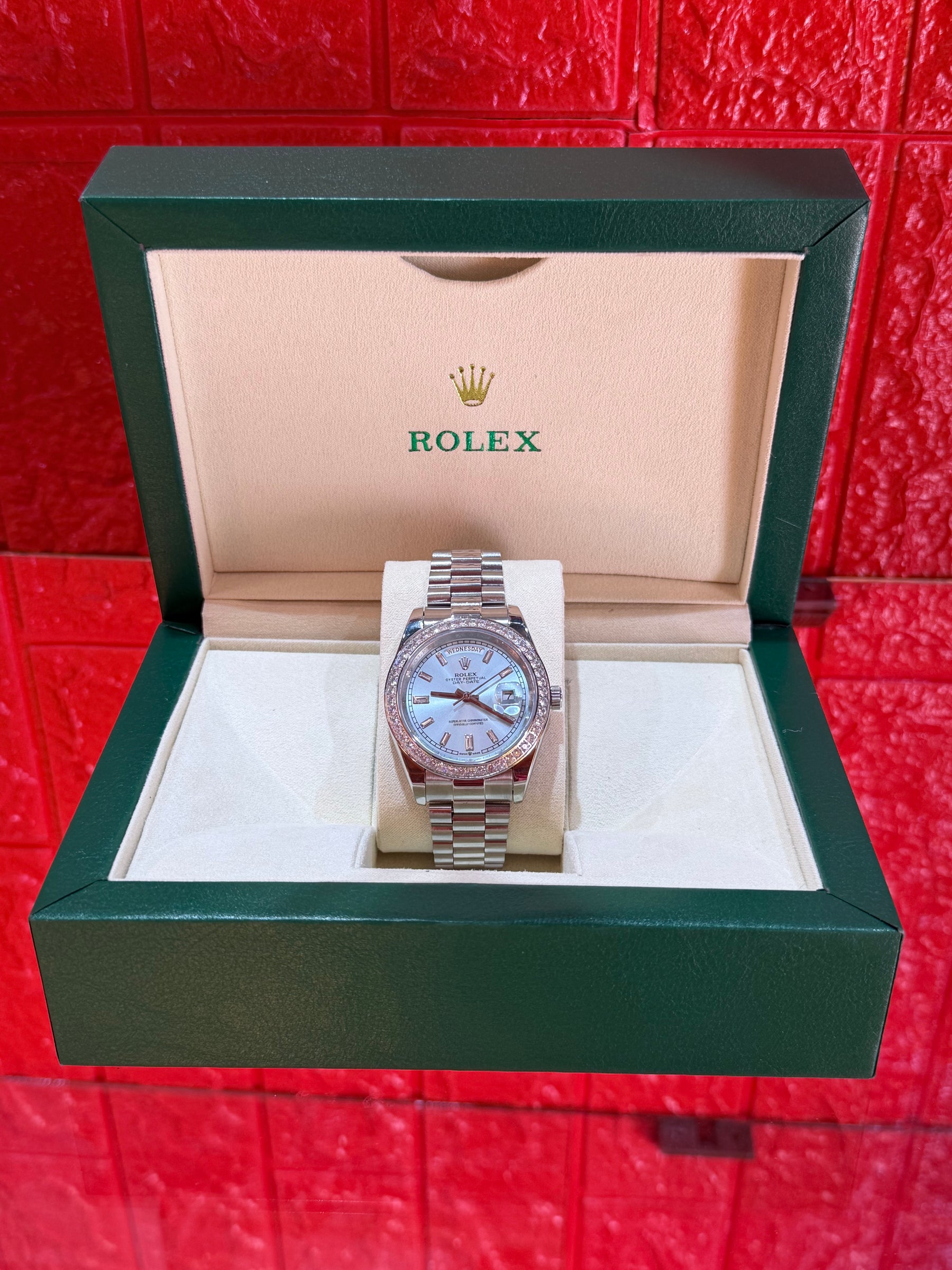 Day-Date Bisel Brillante