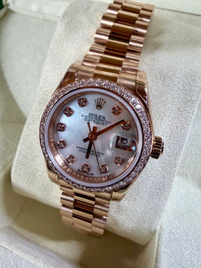 Datejust Lady Everose – Esfera Nácar