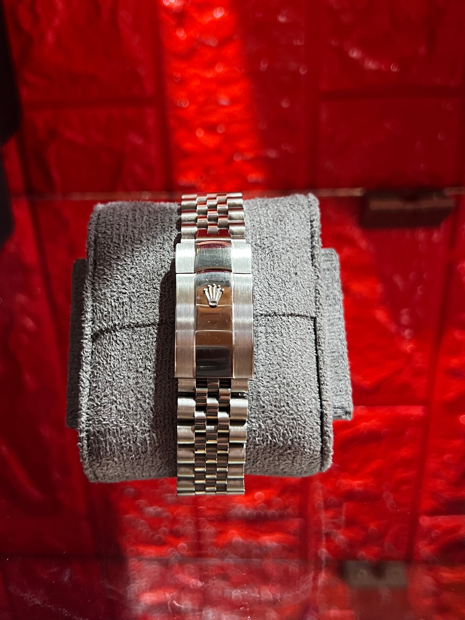 Datejust Silver Black – Edición Premium con Bisel Brillante