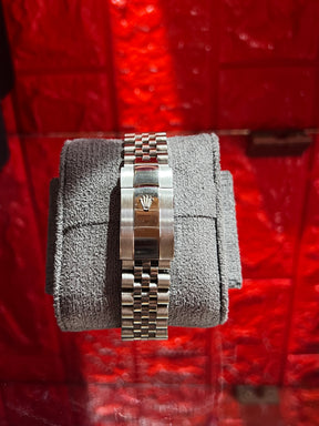 Datejust Silver Black – Edición Premium con Bisel Brillante