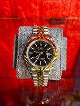 Reloj Oyster Perpetual Datejust – Bicolor con esfera negra