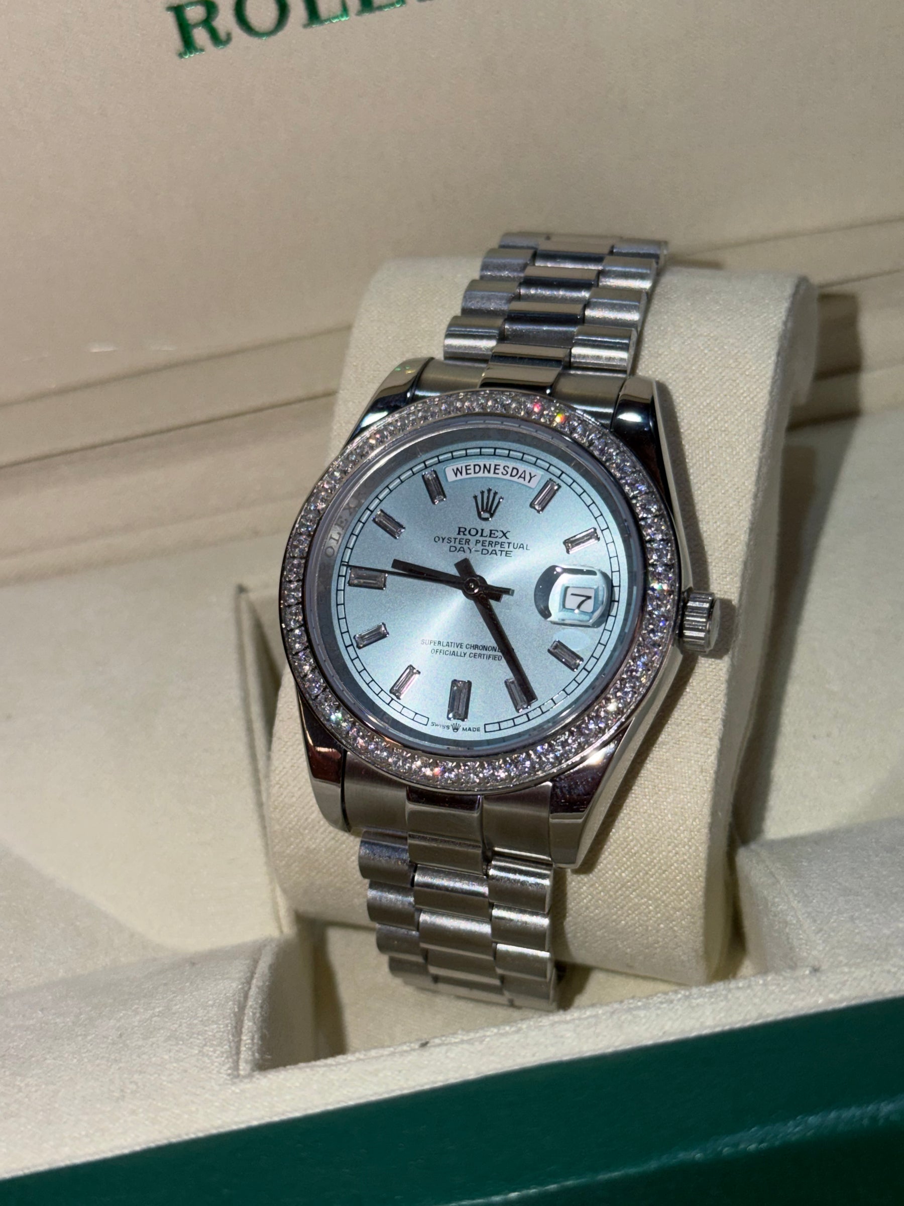 Day-Date Bisel Brillante
