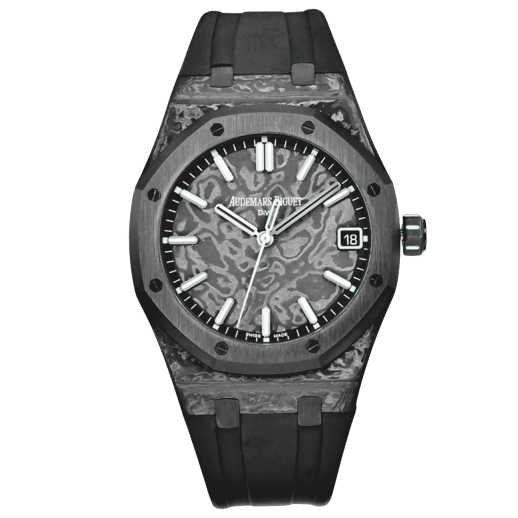 Royal Oak 15500 DiW Voidline AQUA Carbon
