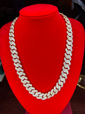 Cubana prong plata S925