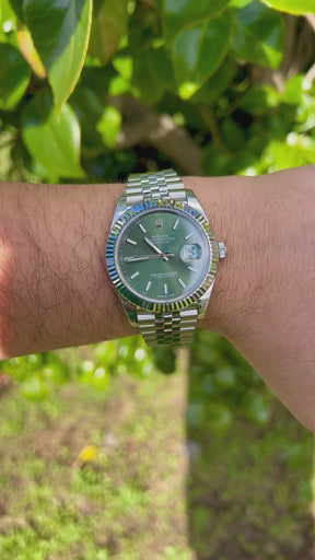 Datejust green