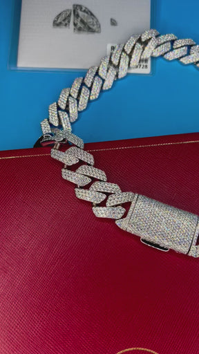 Cubana prong plata S925